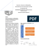 Bitacora 1 Quimica Organica LLL