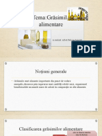 Grasimile Alimentare