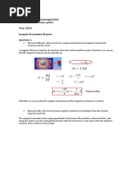 Questions M2 Introduction To Nanomagnetism Introduction To Nano-Optics Year 2020. Joaquín Fernández Rossier