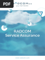 RADCOM Service Assurance