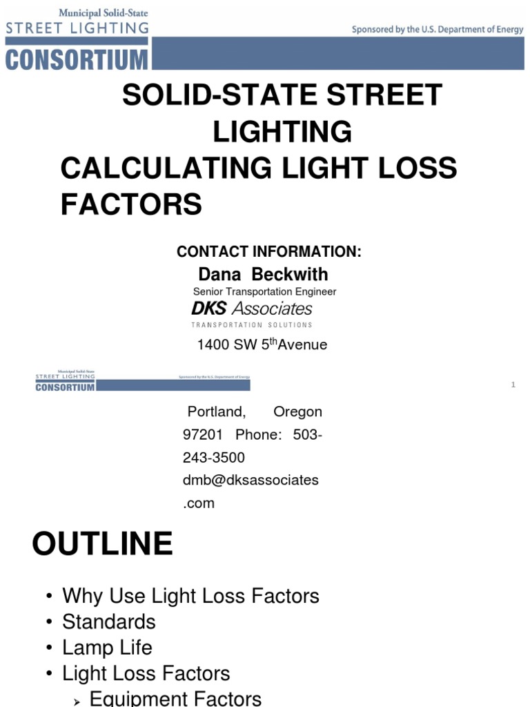 Solid-State Street Lighting | PDF | Lighting | Incandescent Light Bulb
