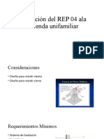 Aplicación Del REP 04 Ala Vivienda Unifamiliar