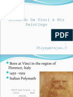 Leonardo Da Vinci & His Paintings: Thiyagarajan.T