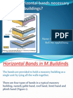 Why Are Horizontal Bands Necessary in Masonry Buildings PDF