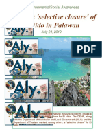 Gov'T Eyes 'Selective Closure' of El Nido in Palawan: Environmentalsocial Awareness