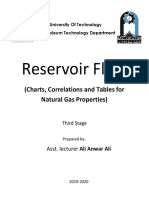Charts and Correlations of Reservoir Fluid