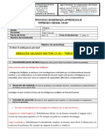 11°1 - Tarea de Religion Parabola Delos Talentos - Arboleda Milton