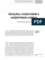 Gerações, modernidade e subjetividade coletiva - Jo´se Maurício Domingues.pdf