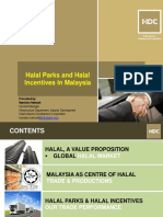 Halal Parks and Halal Incentives in Malaysia: Presented By: Hamidon Hamzah