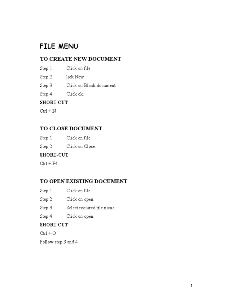 MS Word Step-by-Step Guide | PDF | Hyperlink | System Software
