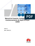 Manual de Configuración y Comisionamiento OptiX RTN - U2000 PDF