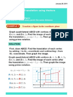 9.1 Translation Using Vectors