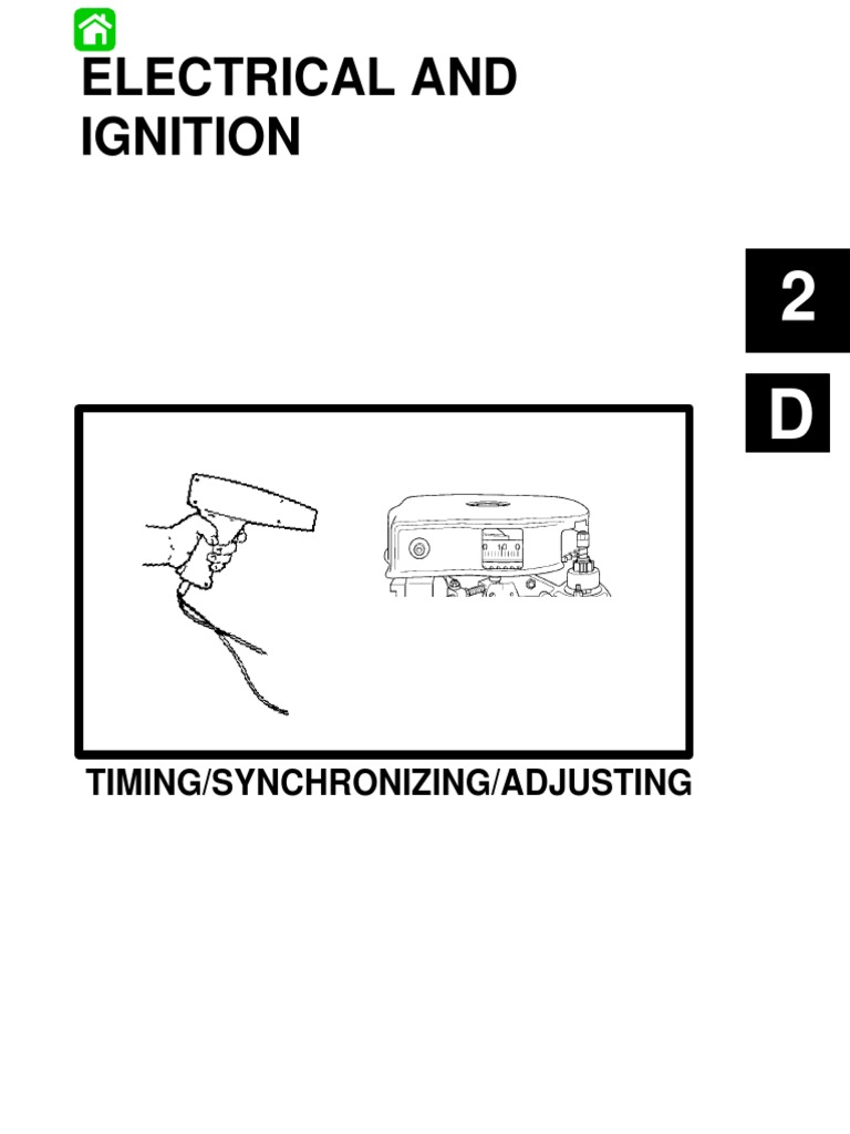 Electrical and Ignition Timing/Synchronizing/Adjusting PDF Carburetor Throttle