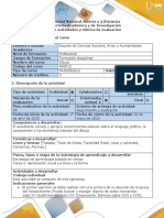 Guia de Actividades y Rubrica de Evaluacion - Tarea 2 - Apreciación Visual - La Línea y La Forma PDF