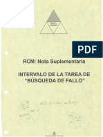 RCM - Intervalo Búsqueda de Falla - Suplemento PDF