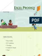 Ms Office Training: Excel Prodigy