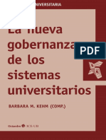 KEHM La Nueva Gobernanza de Los Sistemas Universitarios - P PDF