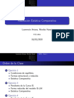 Resoluciones Guía 1 - Estática Comparativa