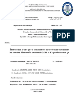 Elaboration D'une Pile À Combustible Microbienne en Utilisant Les Souches Shewanella Oneidensis MR1 Et Exiguobacterium Sp.