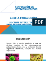 Desinfección de dispositivos médicos