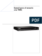 Manual - N881 Series 4K Security NVR - Spanish.pdf