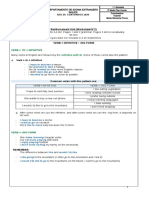 Departamento de Idioma Extranjero Inglés: Reinforcement Unit (Worksheet N°2)