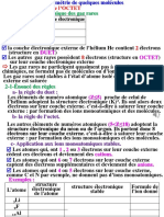 Courschimiegéomitriede Quelque Molécules