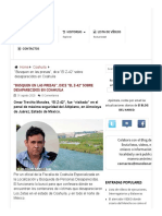 "Busquen en Las Presas", Dice "El Z-42" Sobre Desaparecidos en Coahuila - Blog Del Narco Oficial - Narcotráfico PDF