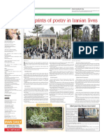 Footprints of Poetry in Iranian Lives