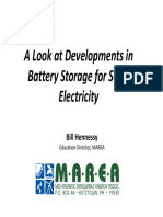 A Look at Developments in Battery Storage For Solar Electricity