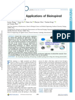 Spinning and Applications of Bioinspired Fiber Systems