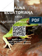 Flora y Fauna Ecuatoriana 