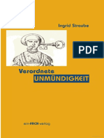 Ingrid Straube - Verordnete Unmündigkeit Essays zur Philosophiekritik aus feministischer Sicht -- TEXT.pdf