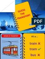 Guess The Transport Fun Activity