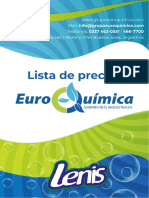 Lista de Precios Euroquímica