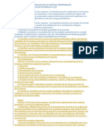 Pasos para Conformacion de Las Comunas Territoriales