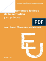  Magariños. Los Fundamentos Lógicos de La Semiótica y Su Práctica