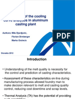 Vyhne12 - Application of The Cooling Curve Analysis in The Aluminum Casting Plants