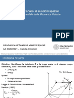 02 - Problema Fondamentale Meccanica Celeste