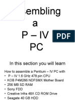 Assembling A P - Iv PC