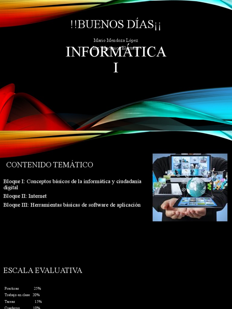 Clase Muestra-Informatica | PDF | Hardware de la computadora | Informática