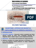 Magnetismo e Interaccion Magnetica - 2018-I