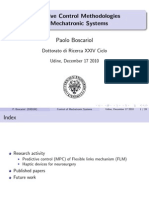 Innovative Control Methodologies For Mechatronic Systems: Dottorato Di Ricerca XXIV Ciclo