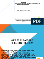 Impacto del modelo pedagógico, estructura pedagógica y herramientas de trabajo del instructor SENA.