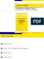 Complex Analysis: Chapter VI. The Maximum Modulus Theorem VI.4. Phragm En-Lindel of Theorem-Proofs of Theorems