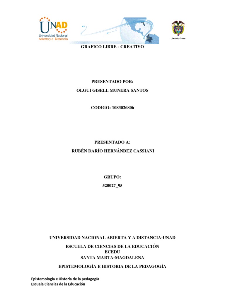 Paso 1 - Grafico Libre - Creativo PDF | PDF | Pedagogía | Aprendizaje