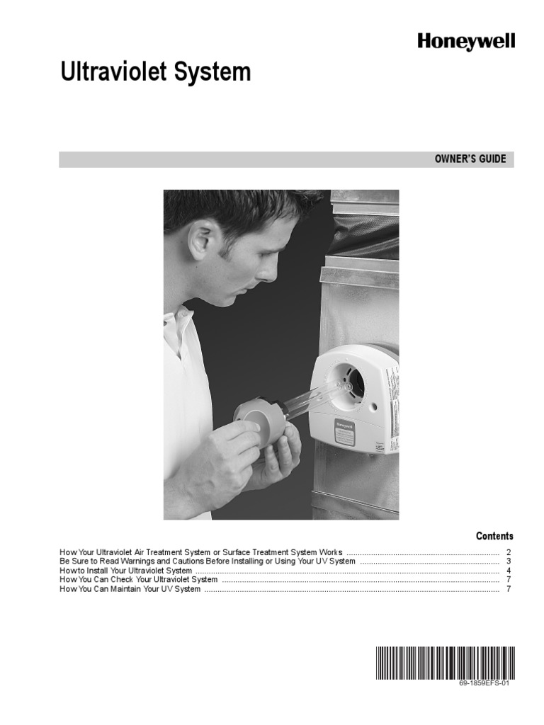 Ultraviolet System: Owner'S Guide | PDF | Duct (Flow) | Ultraviolet