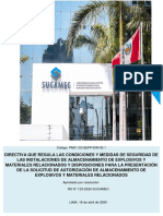 Directiva que regula las condiciones y medidas de seguridad de las instalaciones de almacenamiento de explosivos.pdf