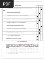 TEST DE ROSENBERG, Cómo Hacerlo