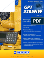 brochureGPT3205NW Topcon Geotop Optimizado PDF